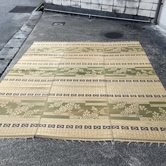 自然素材、葦（あし）ゴザ 2枚 無料で差し上げますの画像