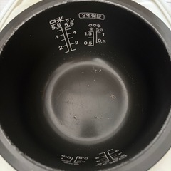 TOSHIBA保温かま釜の画像