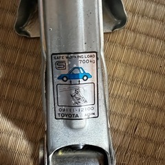 TOYOTA 純正 パンタジャッキ（700kg対応）の画像