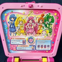 プリキュア キッズパソコン 知育玩具 ひらがな アルファベット おしえてスマイルプリキュア！ ことばずかん 電子玩具 タブレットの画像
