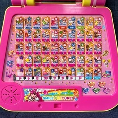 プリキュア キッズパソコン 知育玩具 ひらがな アルファベット おしえてスマイルプリキュア！ ことばずかん 電子玩具 タブレットの画像