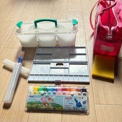 【ぺんてる】絵の具セットの画像