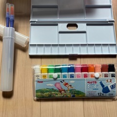 【ぺんてる】絵の具セットの画像