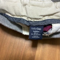 babyGap チェック柄 ハーフパンツ 90cmの画像
