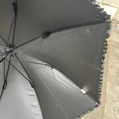 美品　フリル付き日傘の画像
