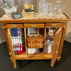 ミニュチュア　家具　食器小物の画像