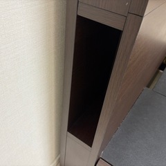 シングルベットフレーム　収納、照明付きの画像