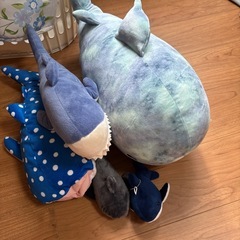 予定の方決まりましたさめのぬいぐるみセットの画像