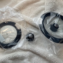 受け渡し決定済み【新品未使用】アイリスオーヤマ  蓋のみ 鍋蓋16cm 20cmの画像