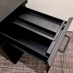 ジャーナルスタンダード サイドキャビネット ブラックの画像