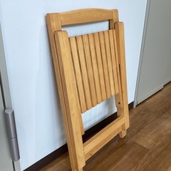 折りたたみイス【町田市再生家具】0928Aの画像