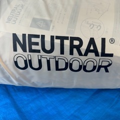 NEUTRAL OUTDOOR(ニュートラルアウトドア) GEテント 耐水ポリエステル生地 ワンポールテント ゲルテント ベルテント ベージュ 収納袋付きの画像