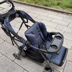 KATOJI カトージ二人乗りベビーカー【レインカバー付】の画像