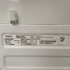 AQUA 5.0kg全自動洗濯機【リサイクルフカツ岡崎倉庫店】250928SM-2の画像