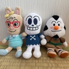 【アンパンマン】ぬいぐるみ7個の画像