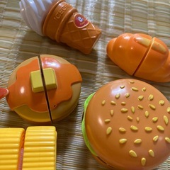 おままごと　プラスチック食材セットの画像