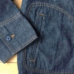 【美品】クミキョクファム　キッズジージャンの画像