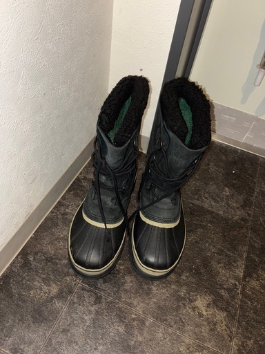 SOREL CARIBOU ブラック 27cm