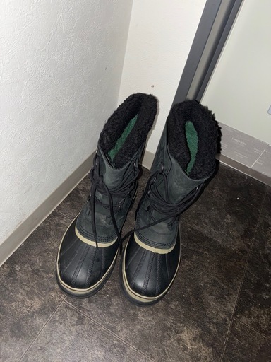 SOREL CARIBOU ブラック 27cm