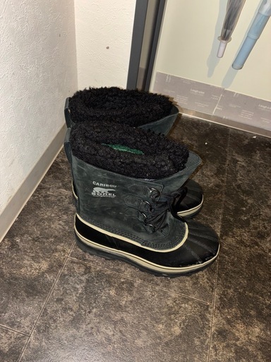 SOREL CARIBOU ブラック 27cm