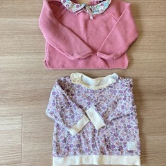 80サイズ 子ども服 女の子用の画像