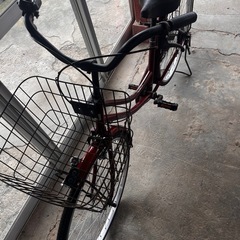 自転車　ママチャリの画像