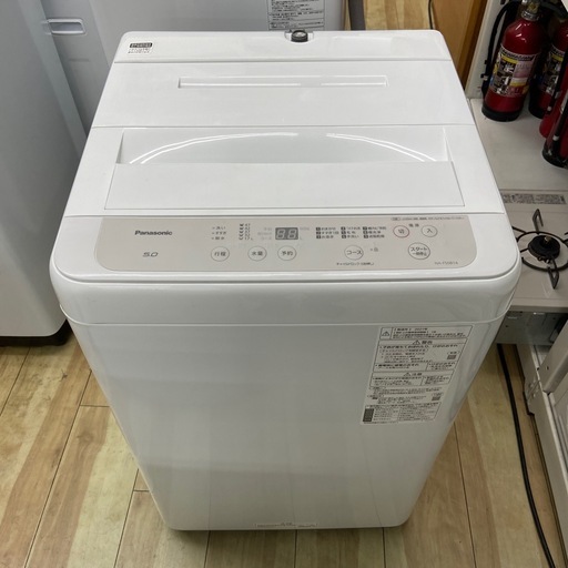 Panasonic 5.0kg全自動洗濯機【リサイクルフカツ岡崎倉庫店】250928SM-3