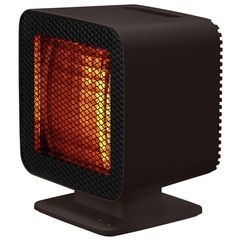 プラスマイナスゼロ 電気ストーブ リフレクトヒーター ブラウンXHS-Z310の画像