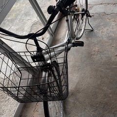 自転車　ママチャリ　ギア付きの画像