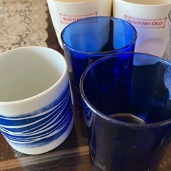 ふぞろいのグラス7個
の画像