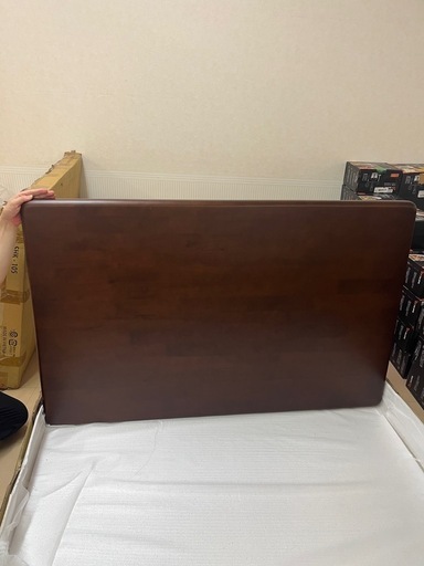 （お話中）【椅子４脚付き】マルチダイニングコタツ 135x85 高さ70cm