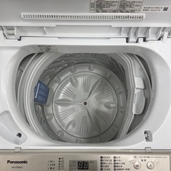 Panasonic 5.0kg全自動洗濯機【リサイクルフカツ岡崎倉庫店】250928SM-5の画像