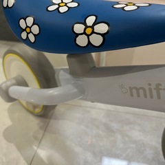 miffy 室内三輪車　子供用三輪車の画像
