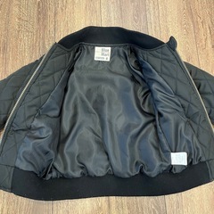キッズ アウター 110 中綿 ジャケット ブルゾン   の画像