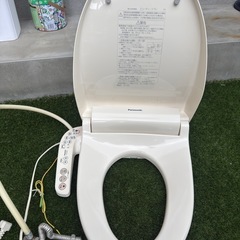 Toshiba Hot Water Cleaning Toilet Seat, Stainless Nozzle, Automatic Cleaning, Clean Wash, Pastel Ivoryの画像