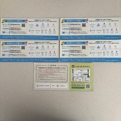 アンダのおうちクーポン　かえるジャンボ宝くじ (割引券)・しゅみの森大人90分招待券の画像
