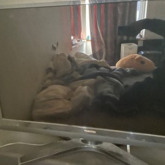 液晶テレビ、テレビ台セットの画像