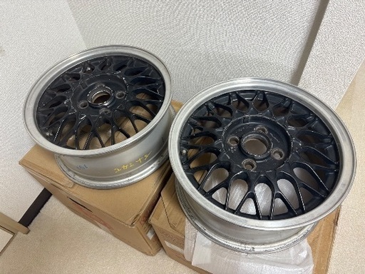 BBS ホイール4本（タイヤ2本はおまけ）