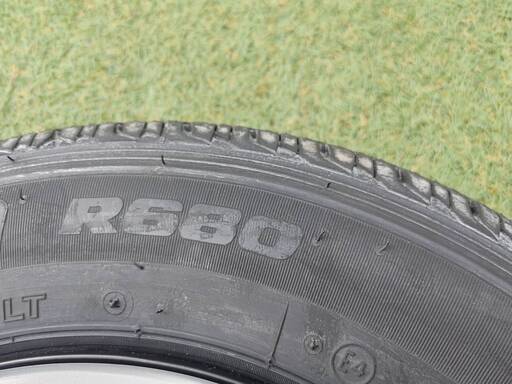 【中古・良品】HONDA/ホンダ/純正/N-VAN/エヌバン/12インチ/スチールホイール/145/80R12/18年製/4本セット