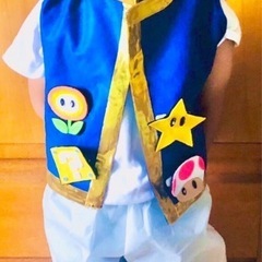 マリオ　キノピオ　コスプレ　ハンドメイド　110センチの画像