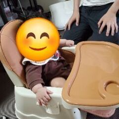 三段階ベビーチェアの画像