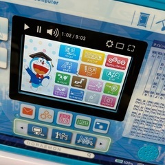 子どもの学習に　ドラえもん　パソコン　知育玩具の画像