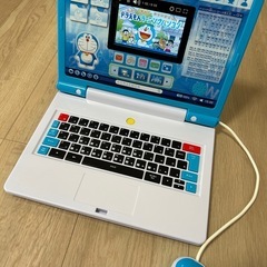 子どもの学習に　ドラえもん　パソコン　知育玩具の画像