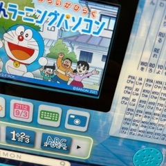 子どもの学習に　ドラえもん　パソコン　知育玩具の画像