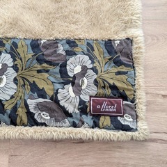 リバティプリントブランケット　85×68cm ひざ掛け　ふわふわの画像