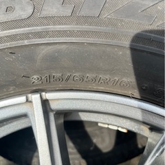 スタッドレスタイヤ　ヴェルファイア30系　ブリヂストン　ブリザックVRX 215/65/R16の画像