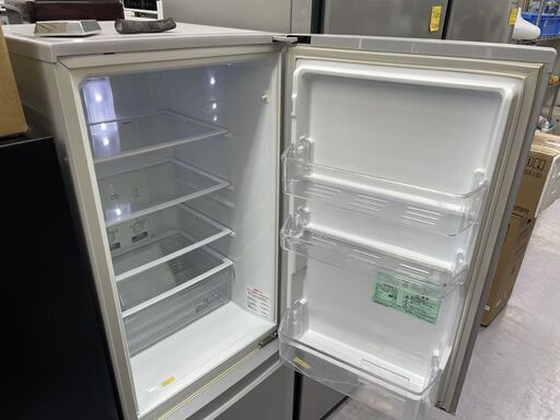 特価！ MITSUBISHI 冷蔵庫 168L 2019年製 2ドア 三菱 MR-P17D シルバー 100Lクラス 小型 ミツビシ 