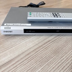 SONY DVDプレイヤーの画像
