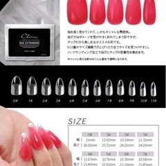 ネイルチップ ジェルでできたネイルチップ ネイル工房の画像