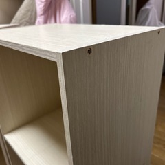 カラーボックス　1つの画像